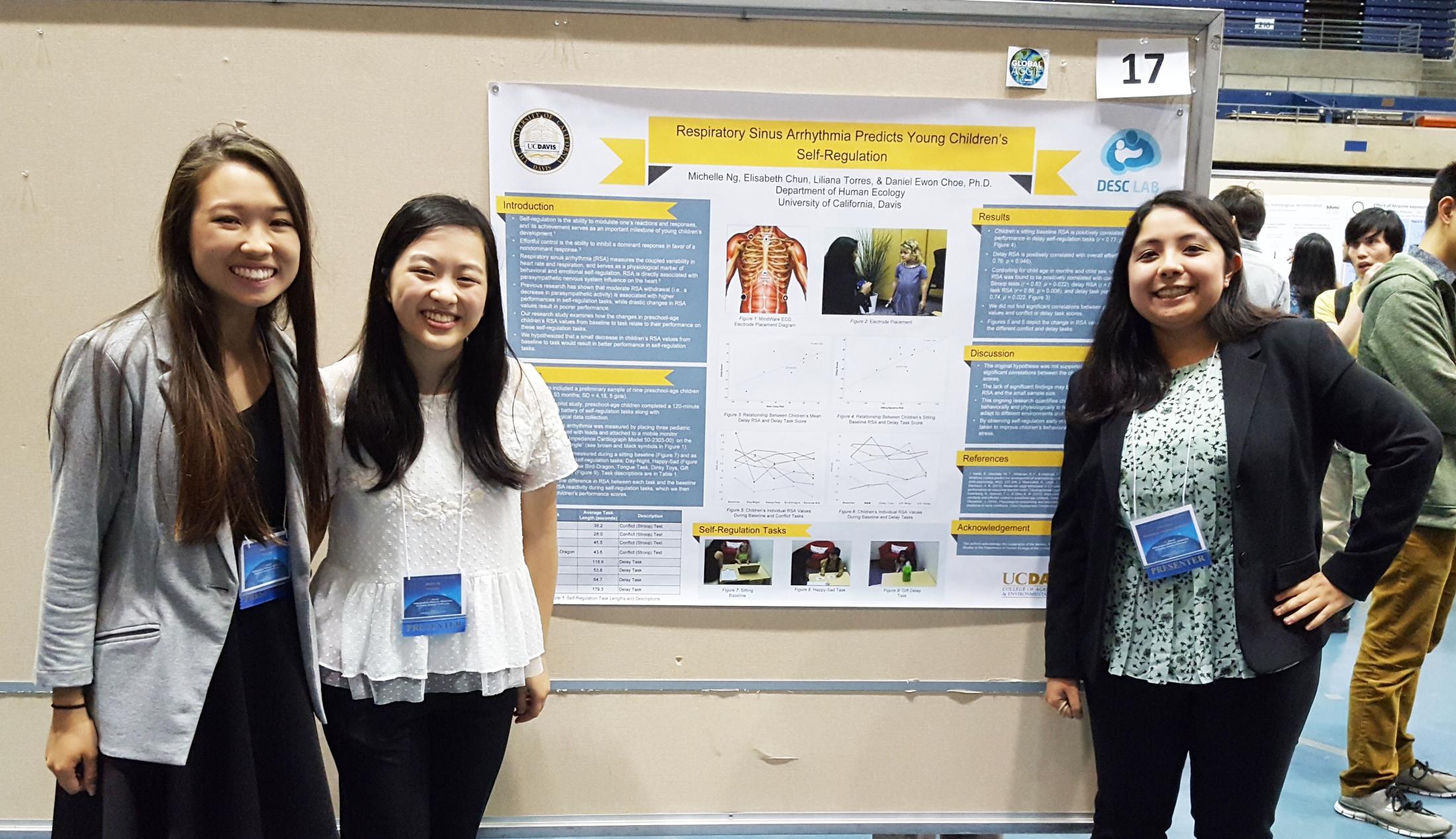 Elisabeth, Michelle, and Lili at URC 2018