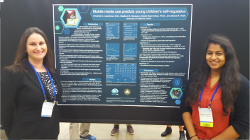 Amanda and Madhuri at SRCD 2019