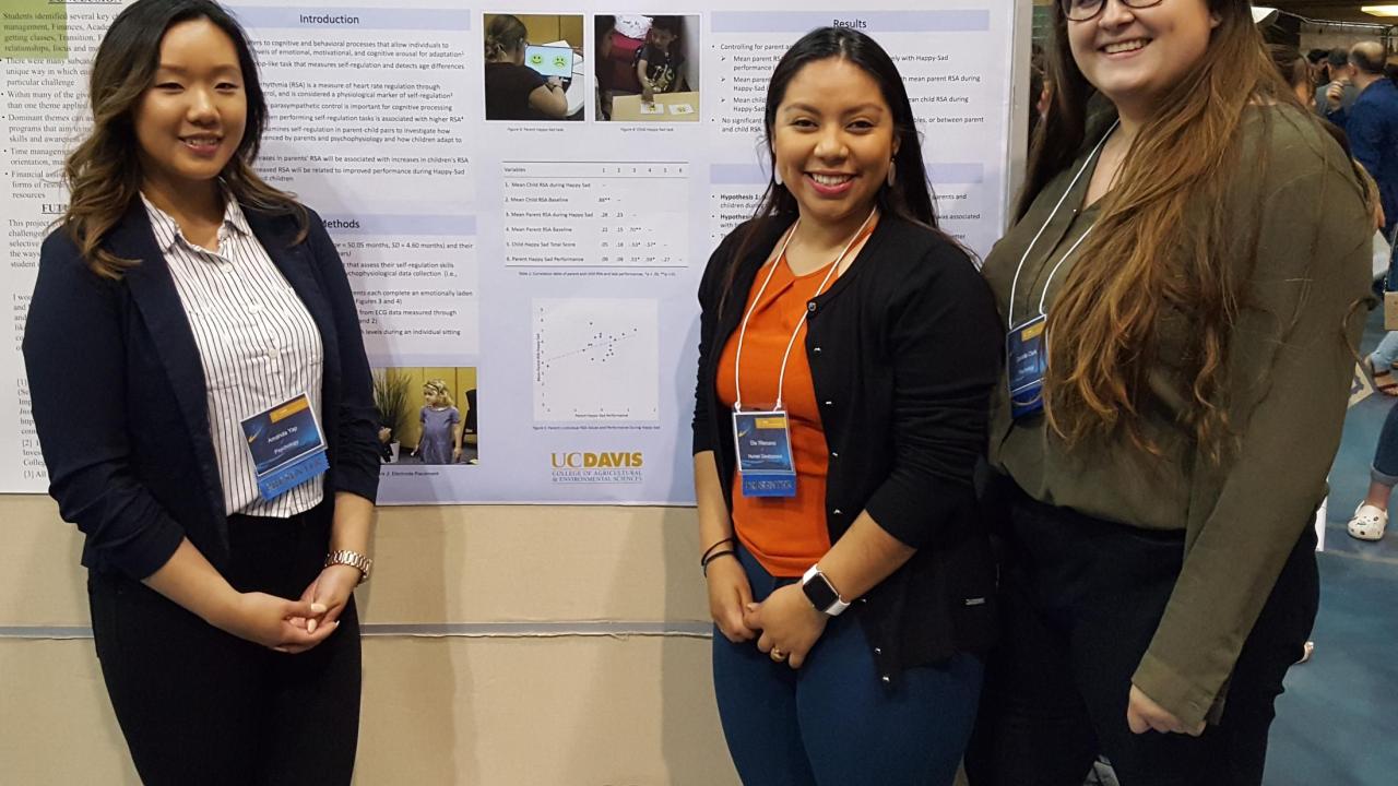 Amanda Y, Elia, and Danielle at URC 2019